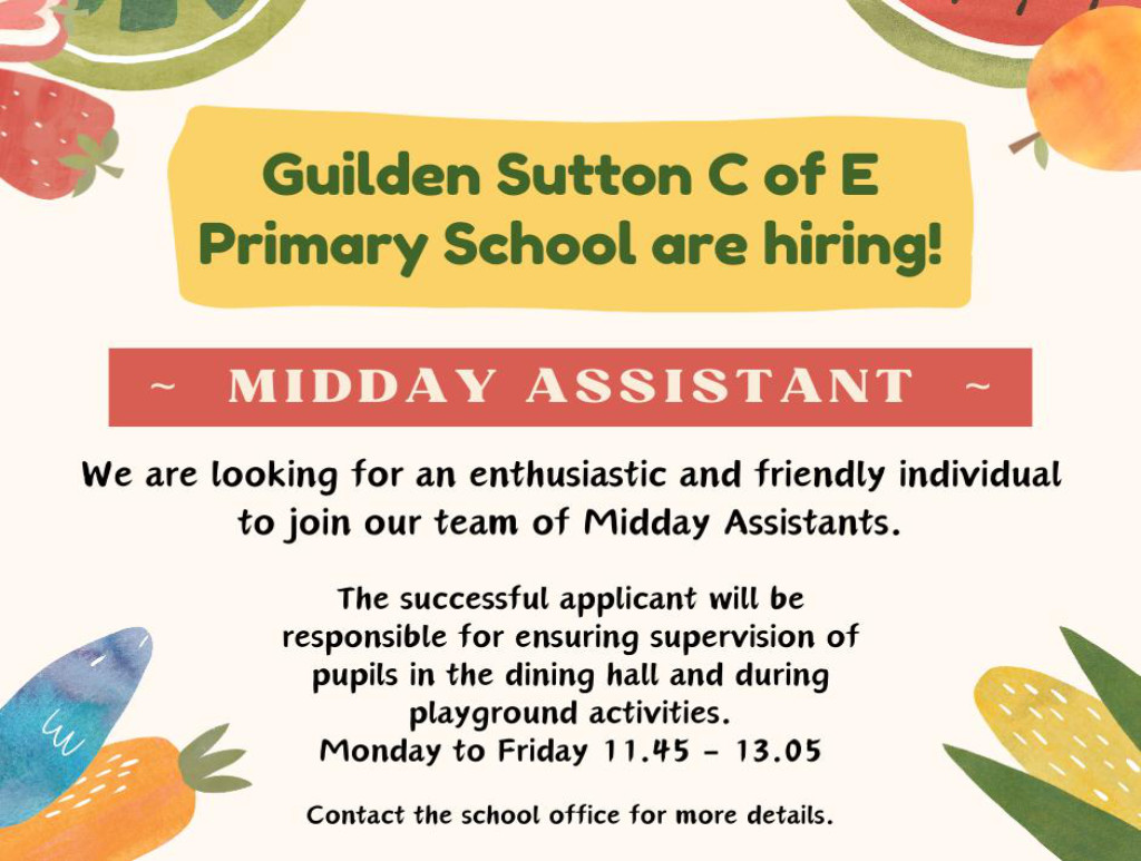 Shool assistant wanted